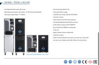 TESCOM NEOLINE 10KVA 16x12V/9AH 1F/1F ONLİNE UPS 900040127  10KVA